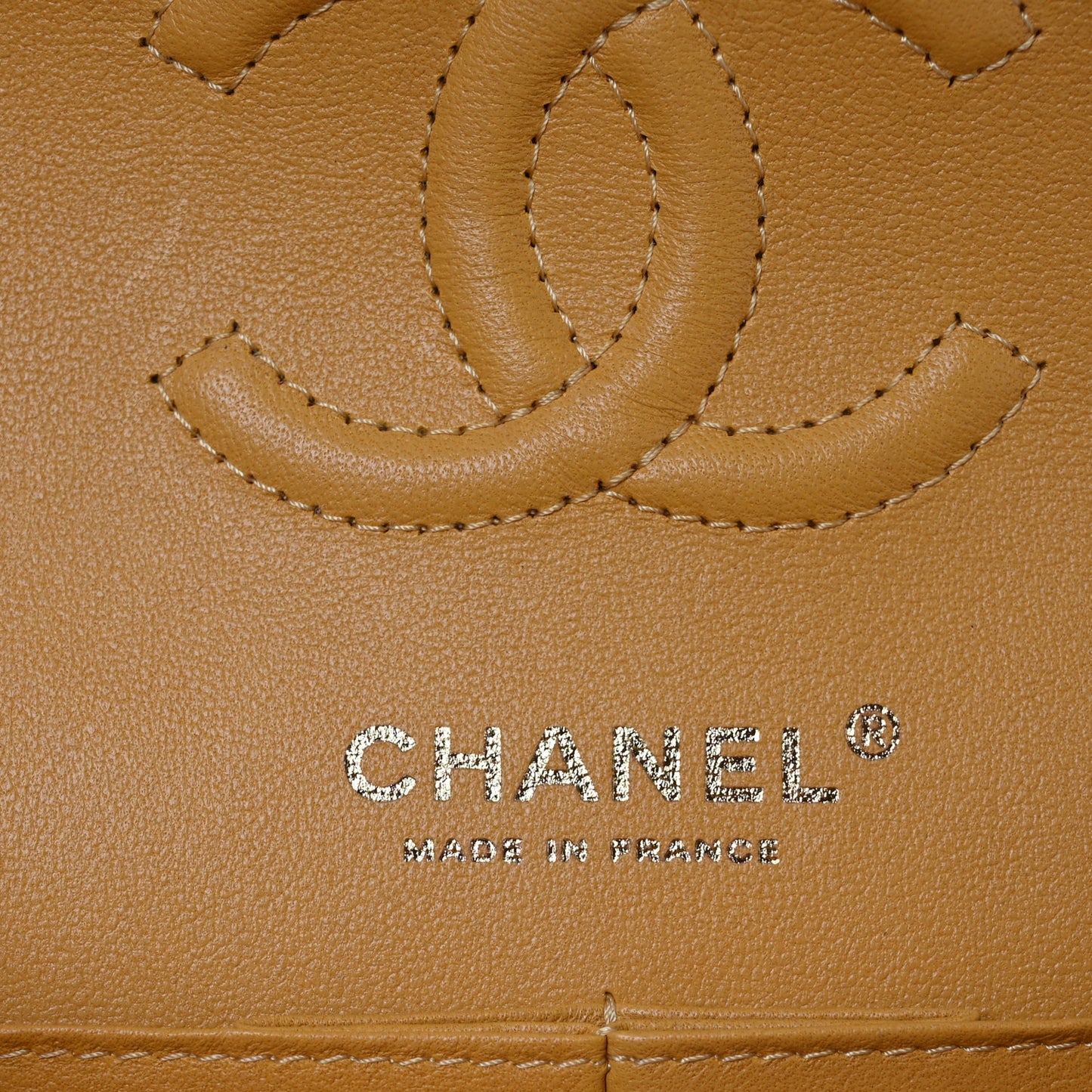 Caviar Quilted Small Double Flap Yellow