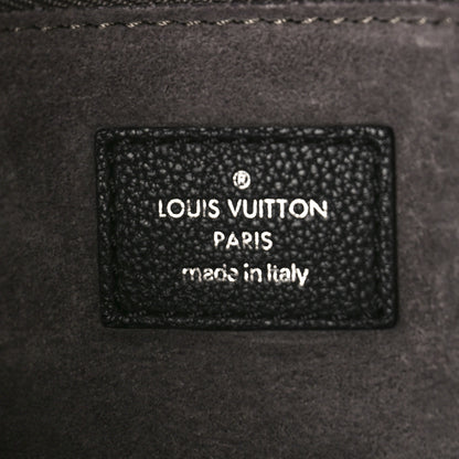 Louis Vuitton Veau Cachemire Snakeskin Soft Lockit MM Black 6 of 9