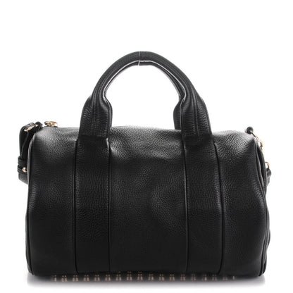 Alexander Wang Pebbled Lambskin Rocco Black Pale Gold Hardware 1 of 7
