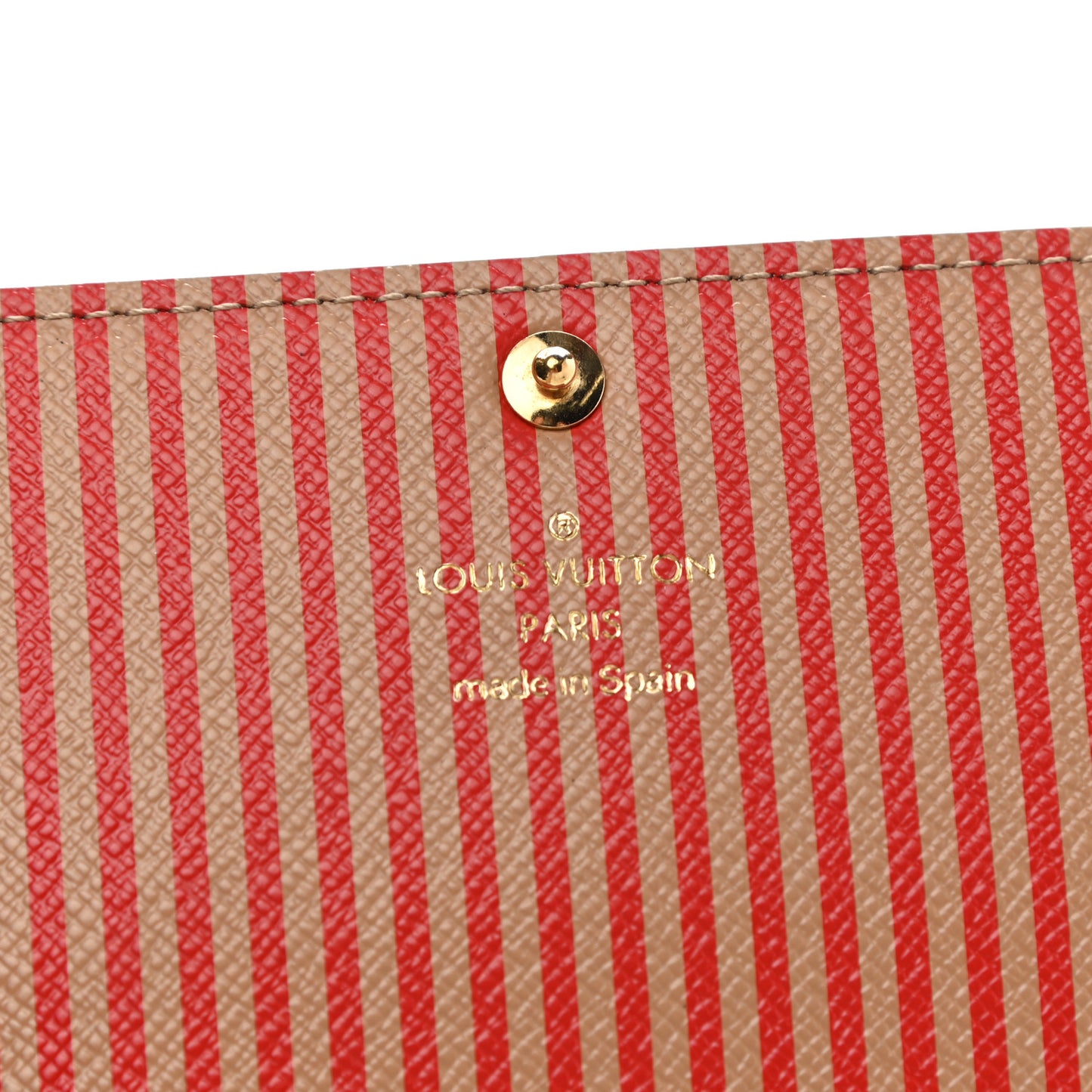 Monogram Trunks and Locks Sarah Wallet