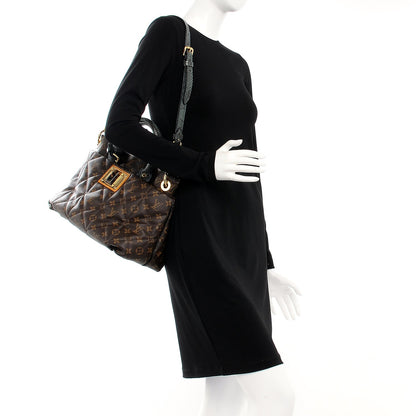 Louis Vuitton Monogram Etoile Exotique MM Blue 2 of 8