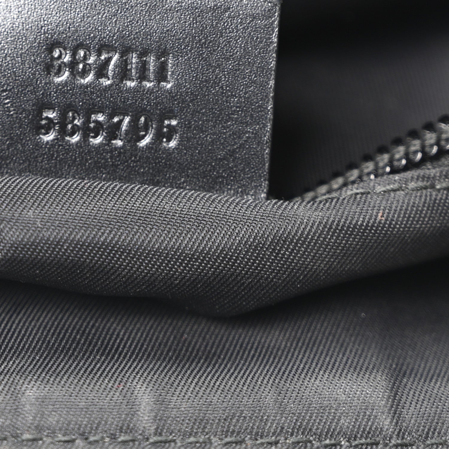 Gucci GG Supreme Monogram Web Messenger Bag Black 7 of 10