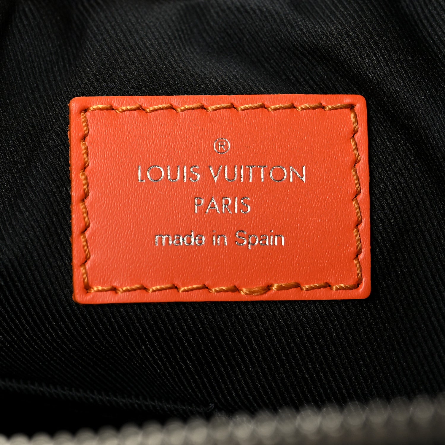 Louis Vuitton Giant Damier Graphite Alpha Messenger Bag Orange 6 of 9
