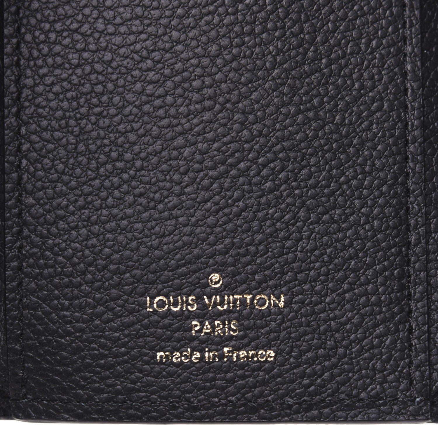 Louis Vuitton Empreinte Victorine Wallet Black 6 of 7