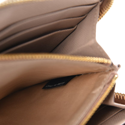 Prada Saffiano Fiocco Bow Zip Around Wallet Cammeo 8 of 13