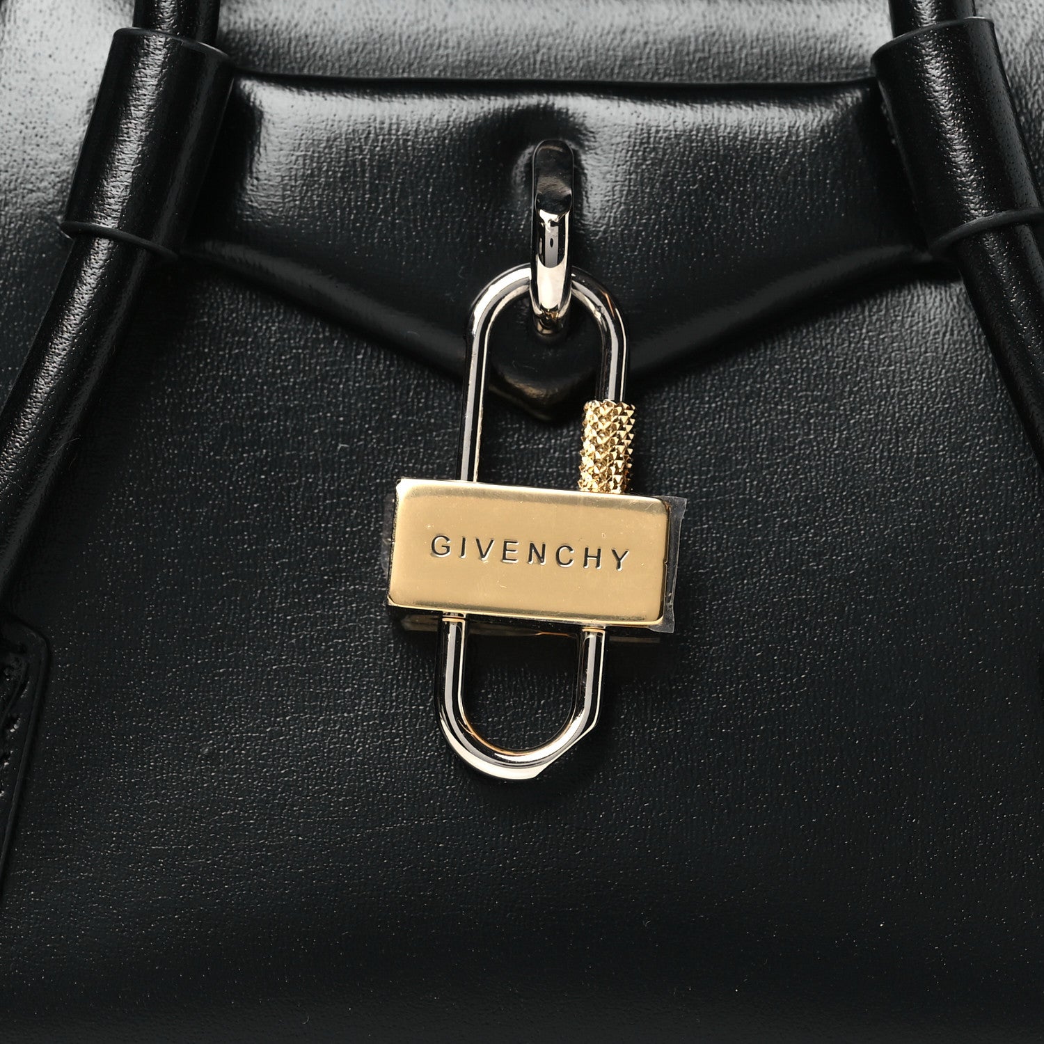 Givenchy Box Calfskin Mini Antigona Stretch Black 7 of 9