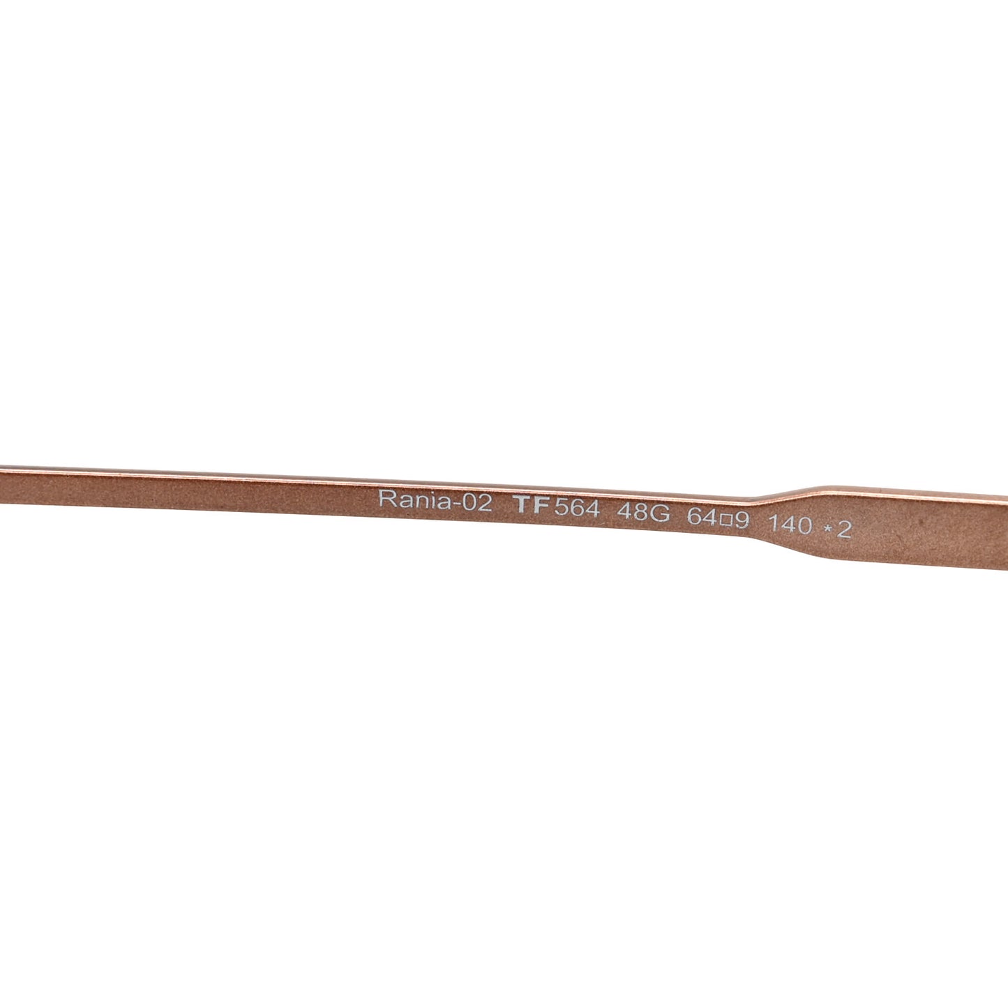 Rania Oval Sunglasses TF564 Brown