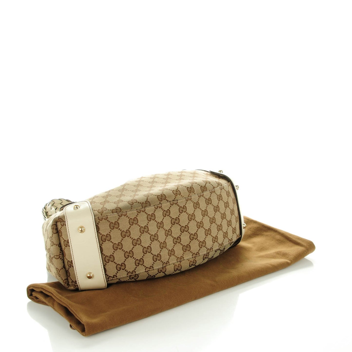 Monogram Small Pelham Shoulder Bag Off White