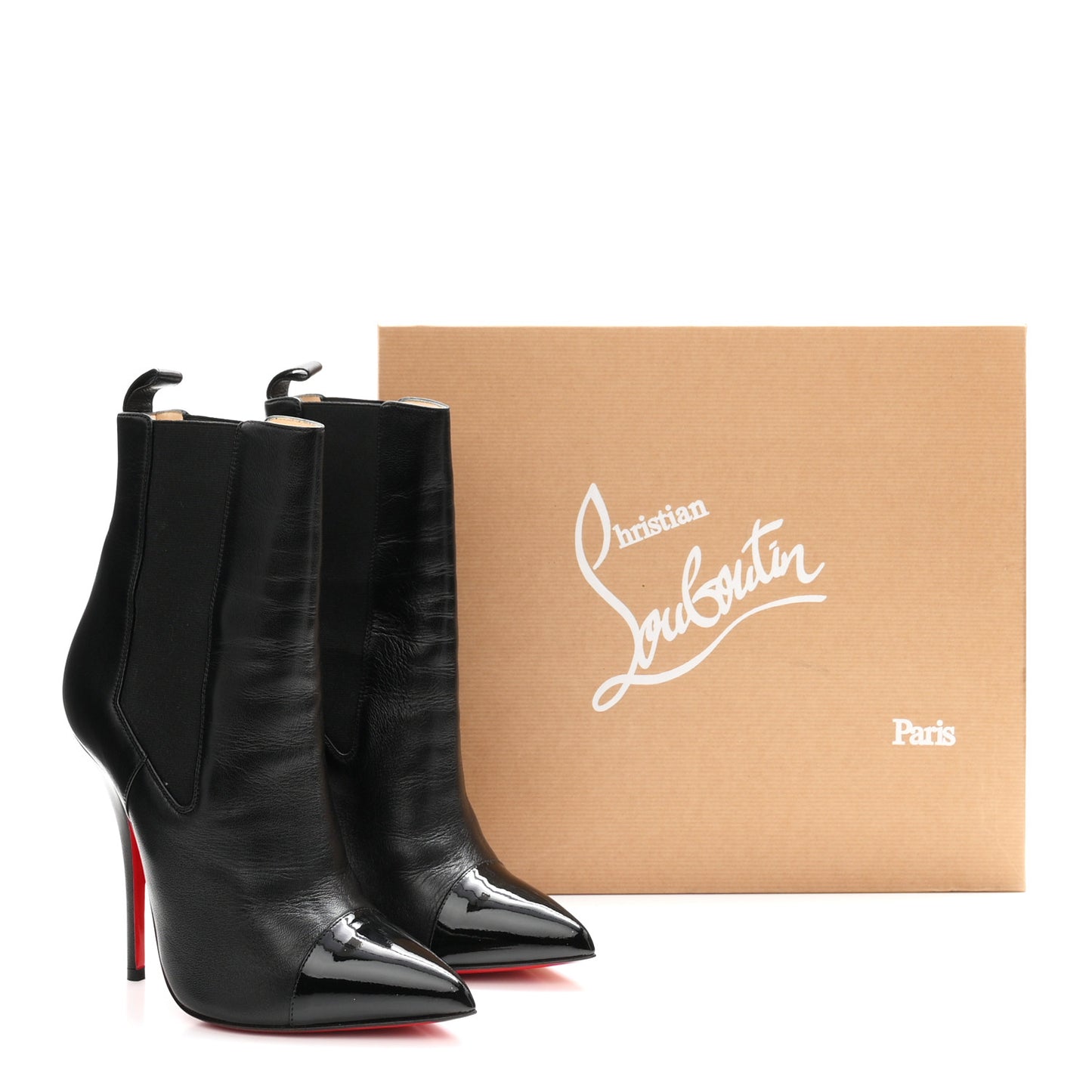 Patent Nappa Tucson 120 Boot 38.5 Black