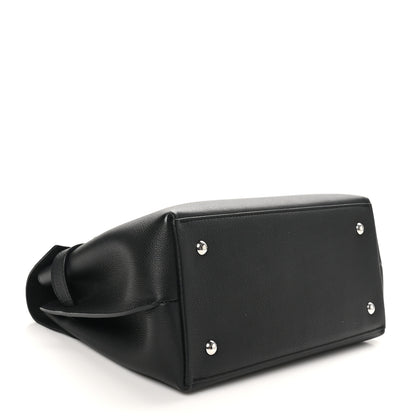 Louis Vuitton Soft Calfskin Lockme Ever MM Black 4 of 10