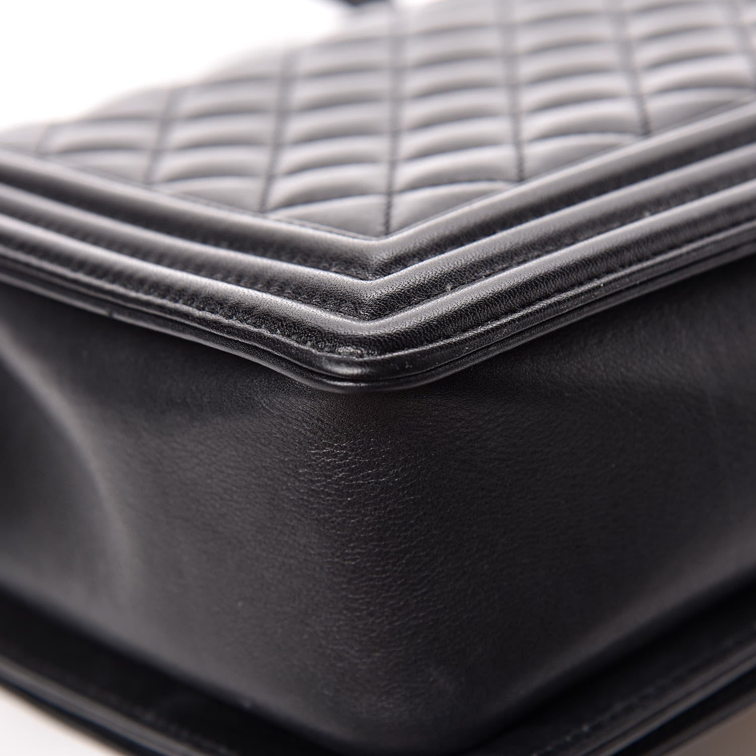 Chanel Calfskin Quilted New Medium Boy Flap Black 12 of 16
