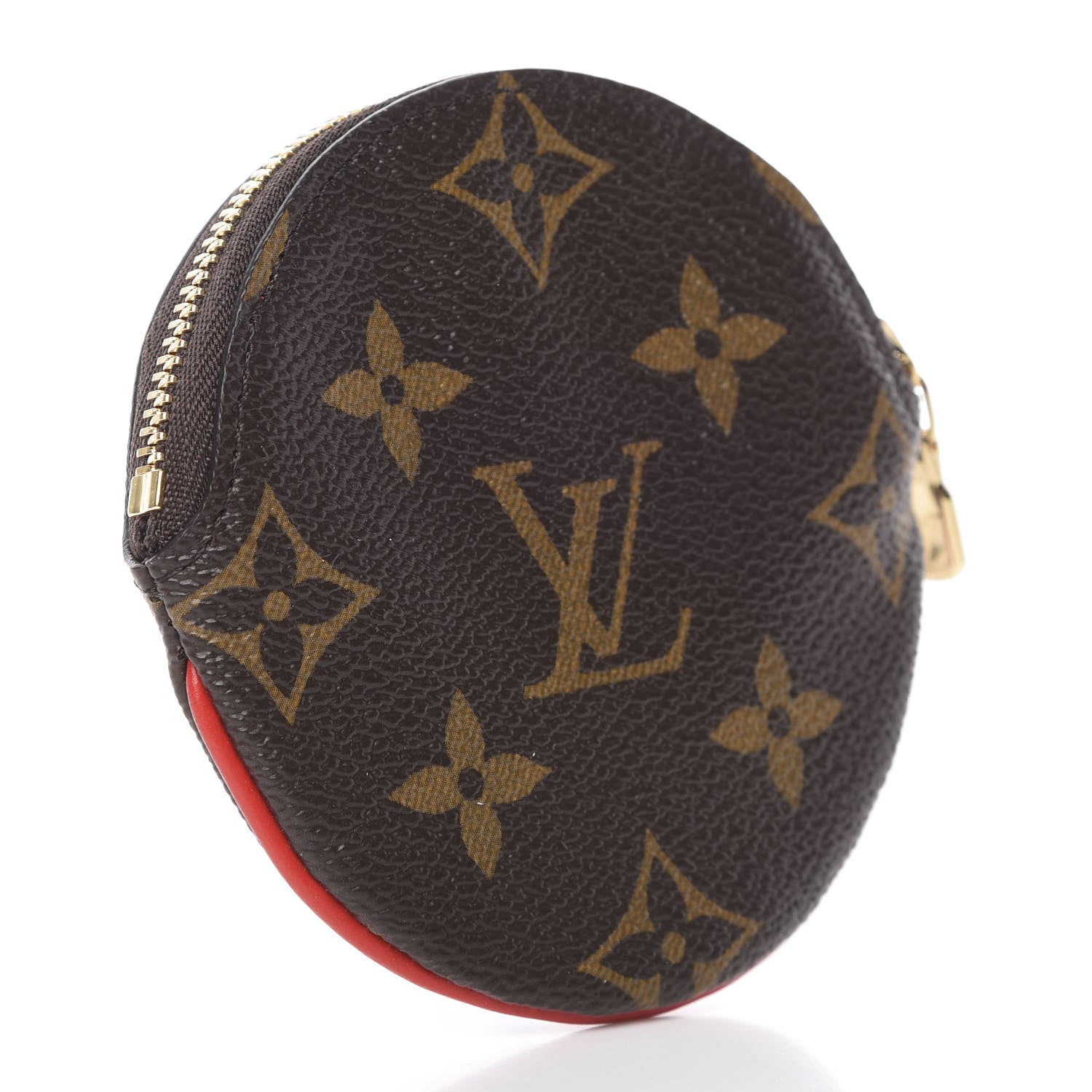 Louis Vuitton Monogram Vivienne Bumper Car Xmas Round Coin Purse Coquelicot 3 of 8