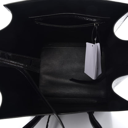 Celine Shiny Goatskin Medium Phantom Luggage Black 5 of 7
