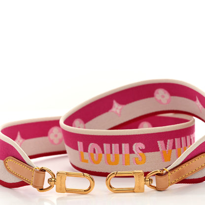 Louis Vuitton Jacquard Speedy Bandouliere 20 Shoulder Strap Fuchsia 3 of 3