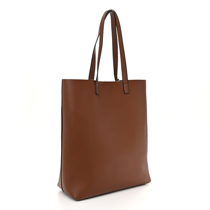 Saint Laurent Calfskin Bold Shopping Tote Brown 4 of 11