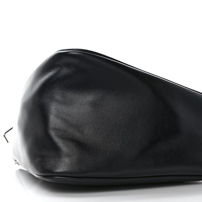 Prada Grace Lux Triangle Shoulder Bag Black 8 of 9