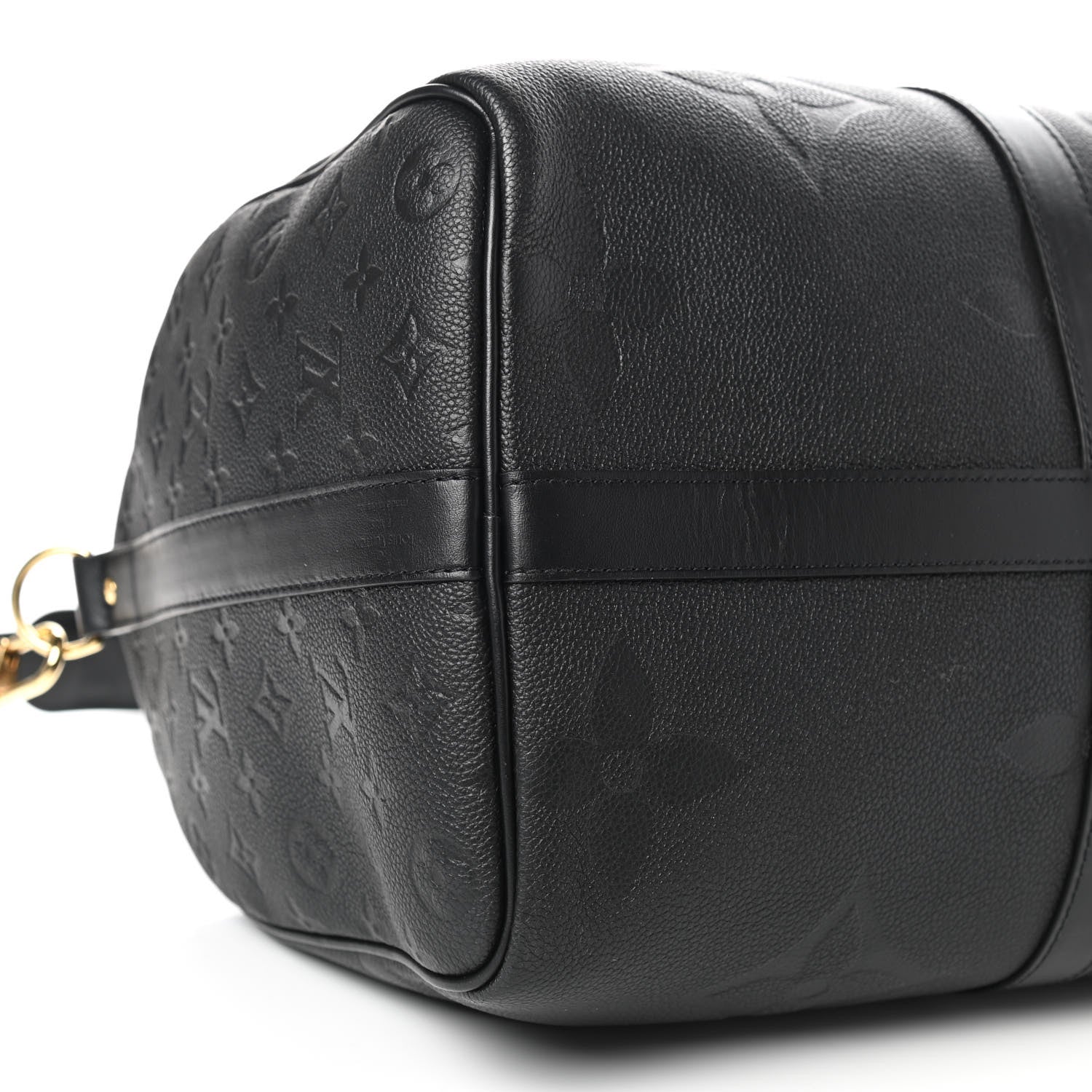 Louis Vuitton Empreinte Monogram Giant Keepall Bandouliere 45 Black 9 of 11