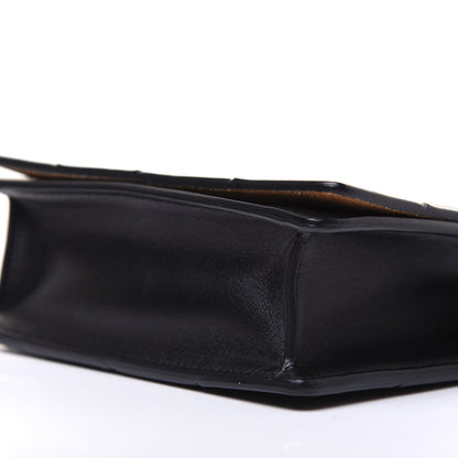 Bottega Veneta Lambskin Maxi Intrecciato Mini Cassette Crossbody Bag Black 7 of 18