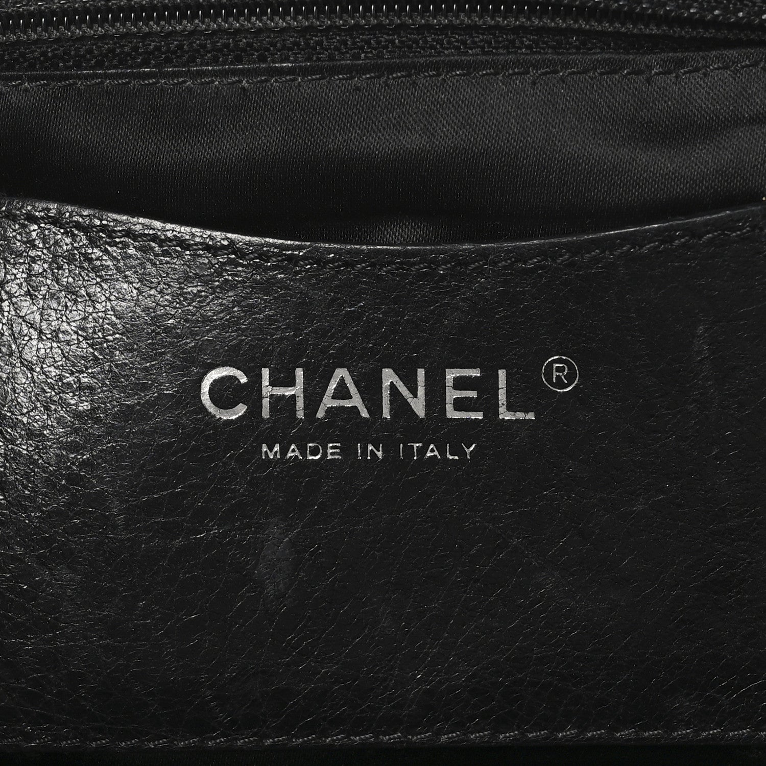 Chanel Glazed Calfskin Stitched XL On The Road Flap Black 6 of 12