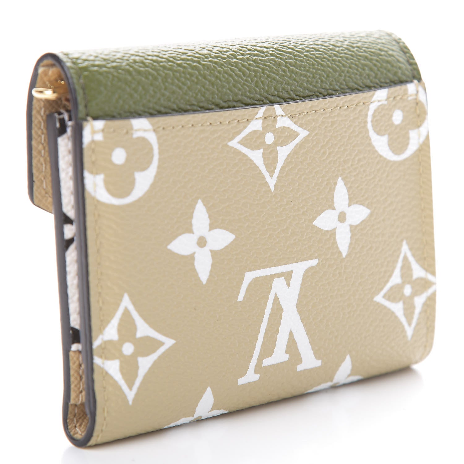 Louis Vuitton Monogram Giant Zoe Wallet Kaki 3 of 7