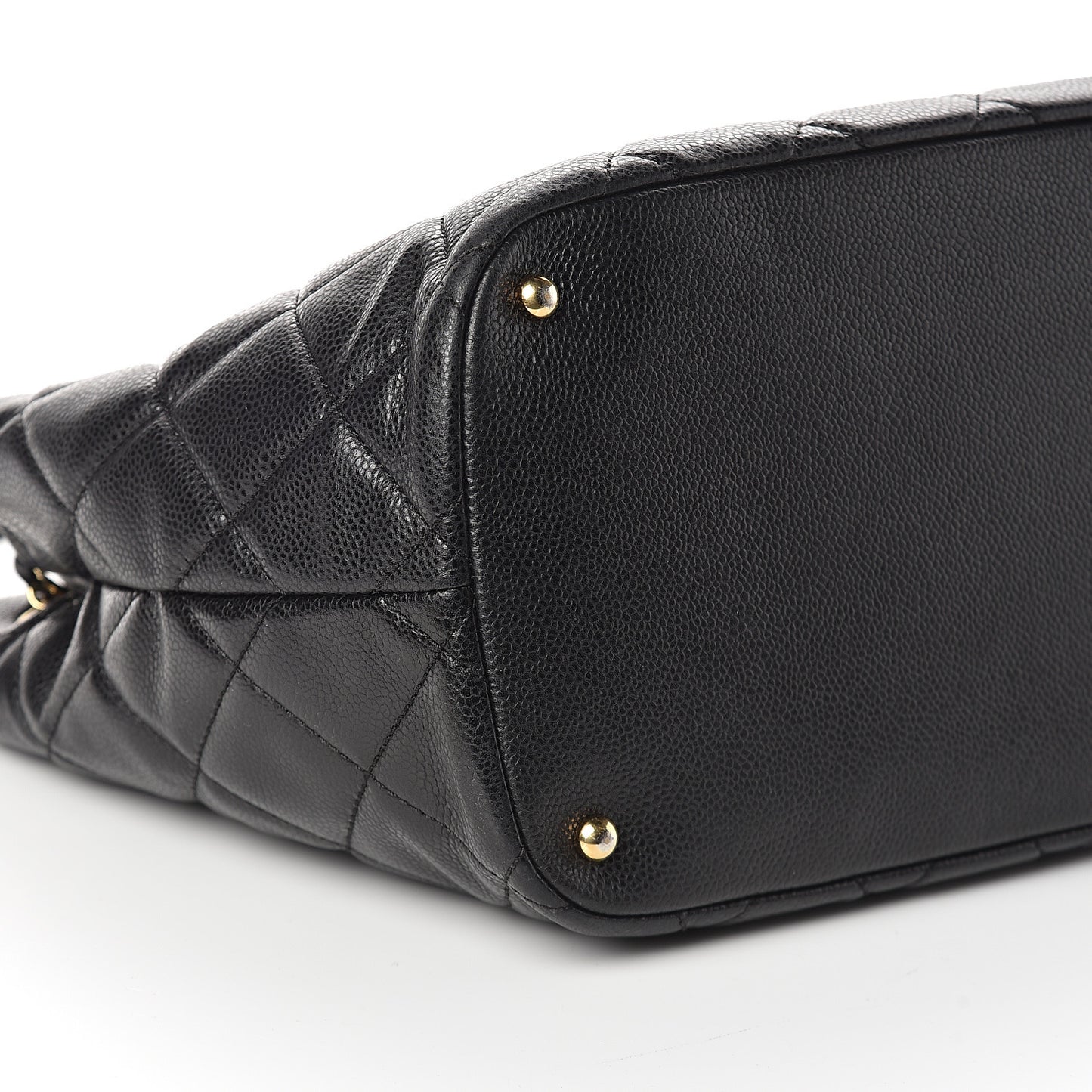 Caviar Quilted Timeless CC Soft Tote Black