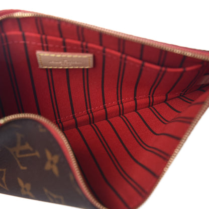Louis Vuitton Monogram Neverfull MM GM Pochette Cherry 5 of 8