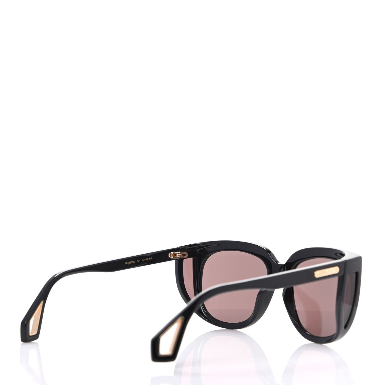 Gucci Square Frame GG0468S Sunglasses Black 4 of 8