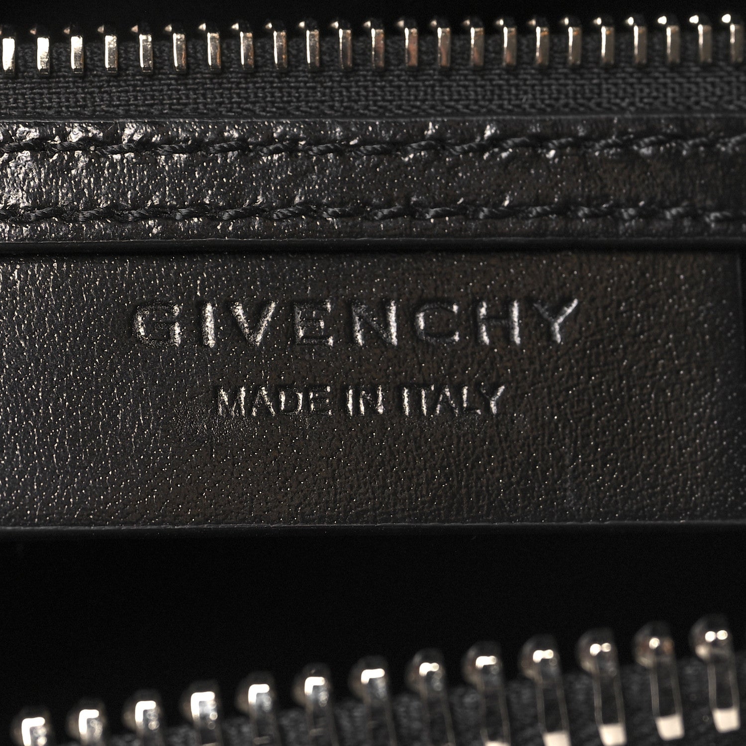 Givenchy Shiny Lord Calfskin Medium Antigona Black 6 of 11