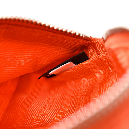 Prada Tessuto Nylon Pouch Orange 7 of 11