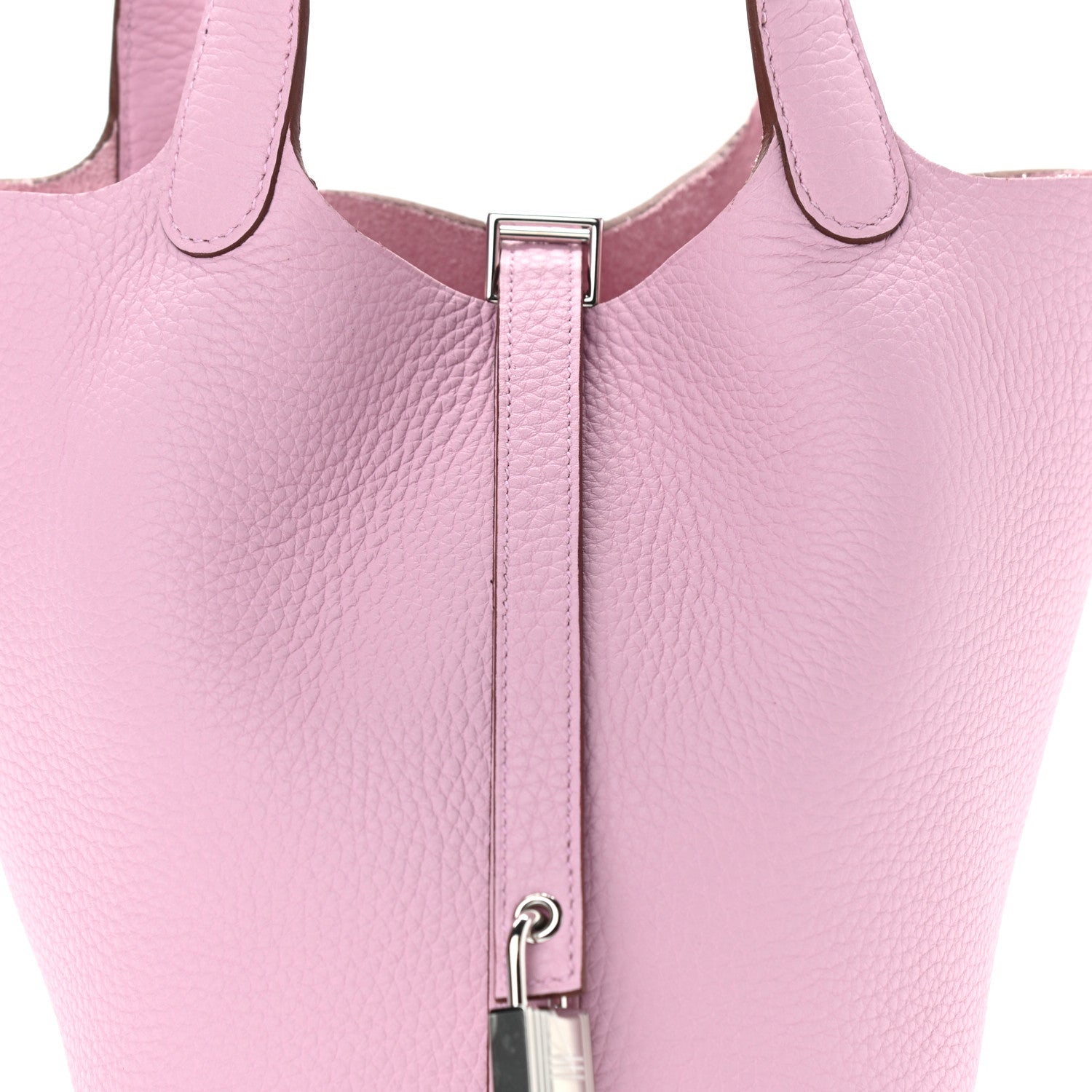 Hermes Taurillon Clemence Picotin Lock 18 PM Mauve Sylvestre 8 of 11