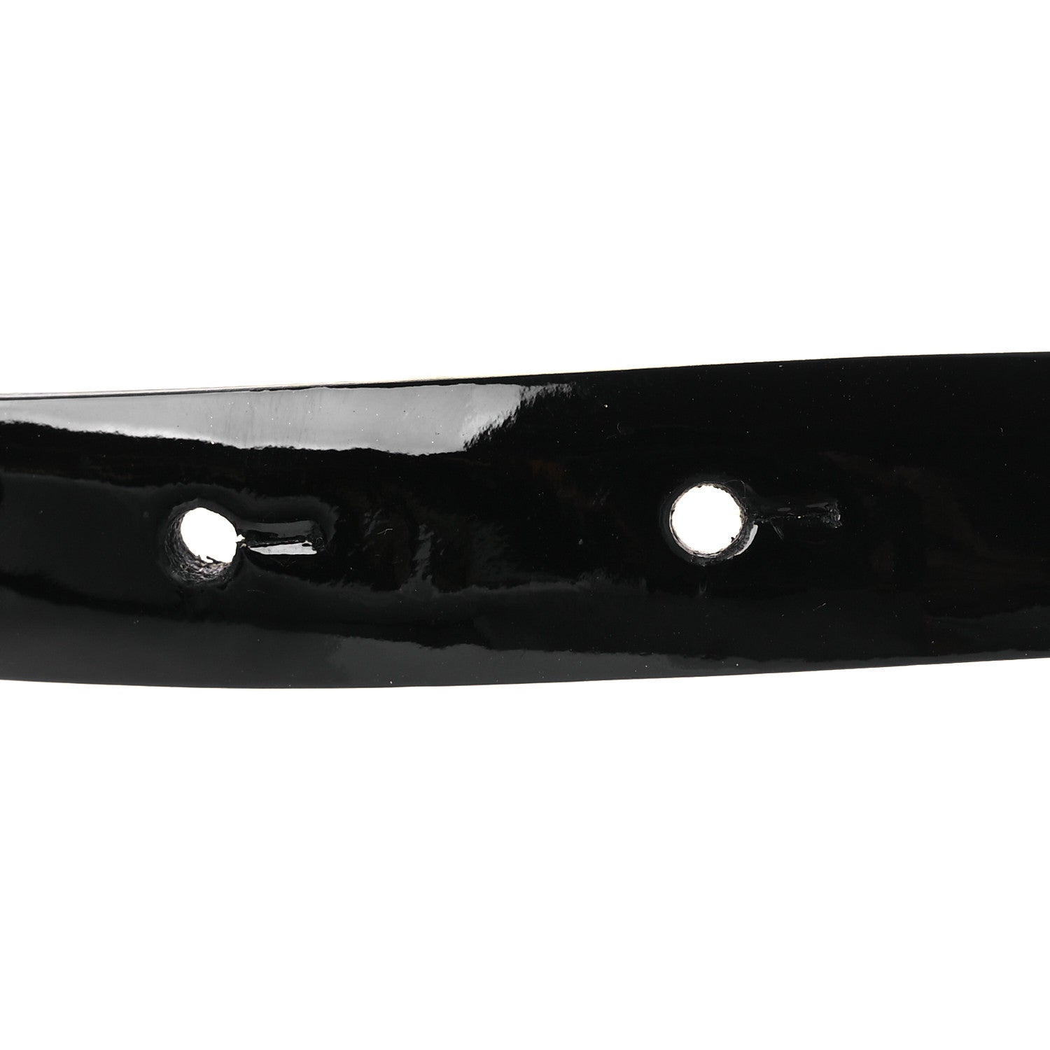 Chanel Patent CC Logo Skinny Belt 85 34 Black 3 of 6