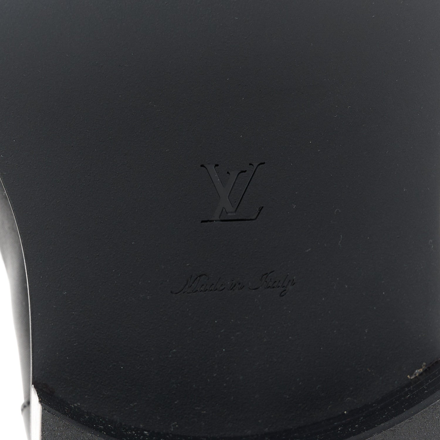 Louis Vuitton Calfskin Oversized Chain Academy Loafers 37 Black 8 of 8