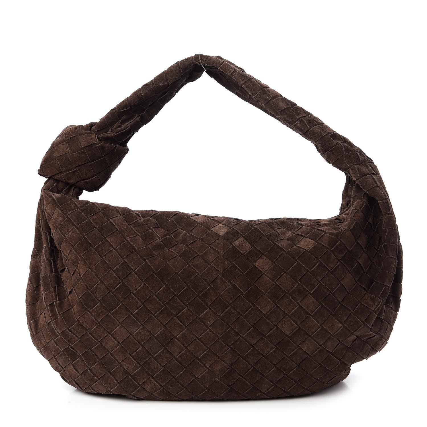 Bottega Veneta Suede Intrecciato Medium Jodie Fondant 1 of 10