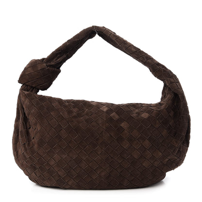 Bottega Veneta Suede Intrecciato Medium Jodie Fondant 1 of 10