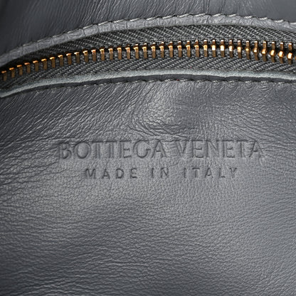 Bottega Veneta Grained Calfskin Maxi Intrecciato Cassette Crossbody Bag Thunder 5 of 9