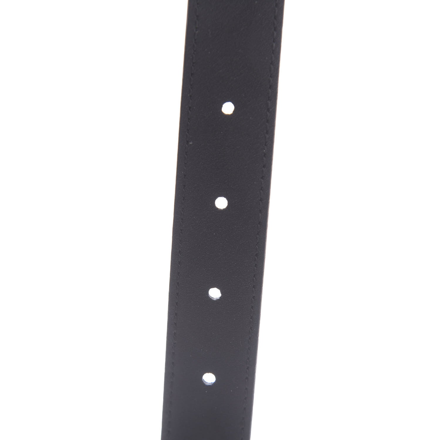Gucci Moon Calfskin Torchon Double G 25mm Belt 75 30 Black 5 of 5