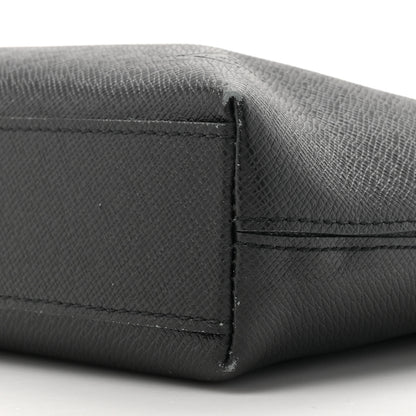 Louis Vuitton Taiga Anton Soft Briefcase Black 9 of 18