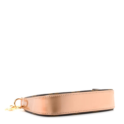 Louis Vuitton Metallic Vernis Mini Pochette Accessories Rose Gold 3 of 6
