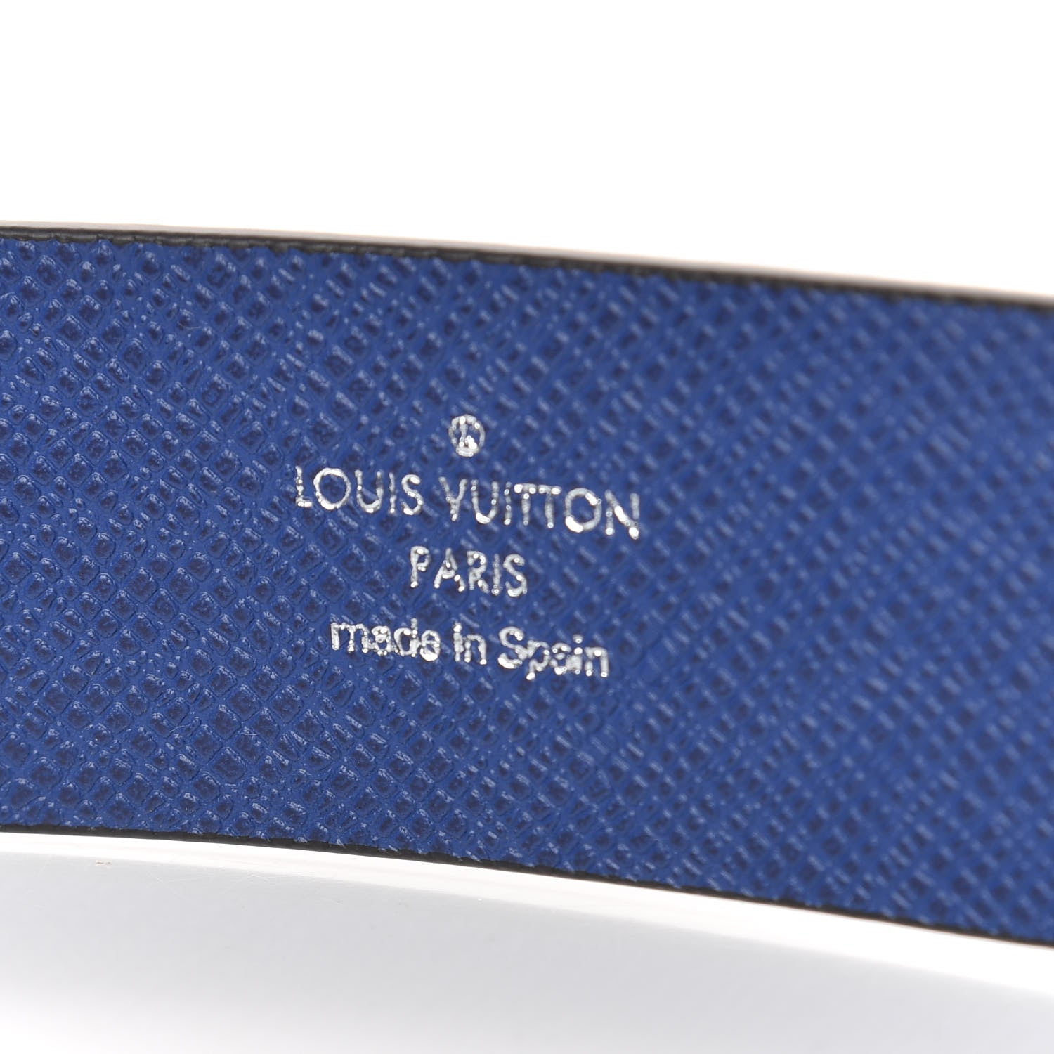 Louis Vuitton Taiga 35mm LV Initiales Belt 100 40 Cobalt 5 of 6