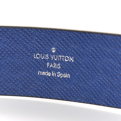 Louis Vuitton Taiga 35mm LV Initiales Belt 100 40 Cobalt 5 of 6