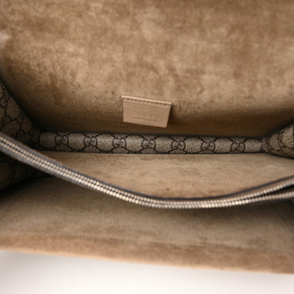 Gucci GG Supreme Monogram Small Dionysus Shoulder Bag Taupe 5 of 10