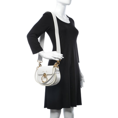 Chloe Calfskin Small Tess Bag Brilliant White 2 of 7
