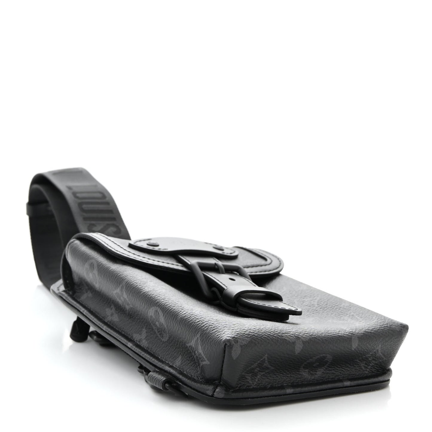 Monogram Eclipse Saumur Slingbag Black