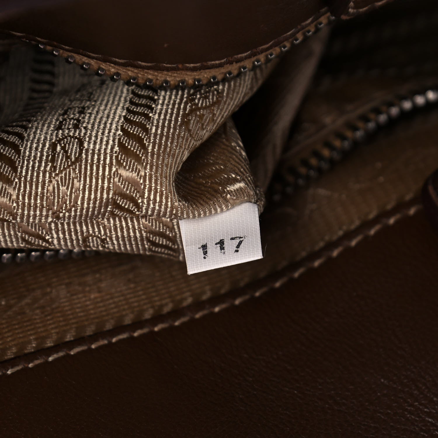 Prada Nappa Fringe Shopping Tote Noce 7 of 12
