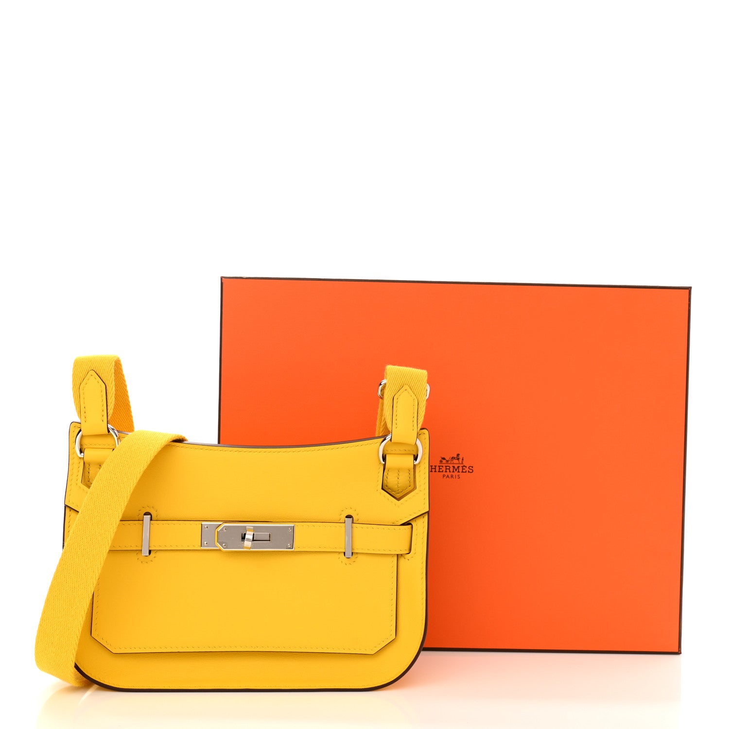 Hermes Swift Mini Jypsiere Jaune De Naples 11 of 11