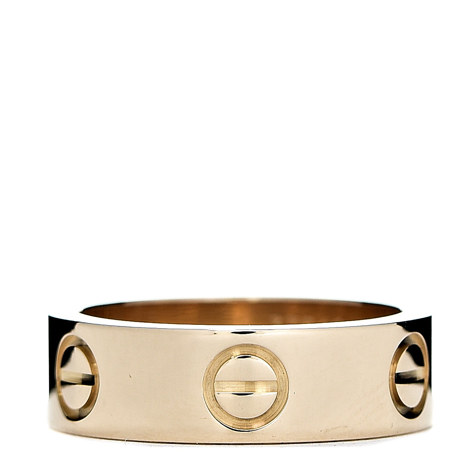 Cartier 18K Yellow Gold 5.5mm LOVE Ring 48 4.5 1 of 3