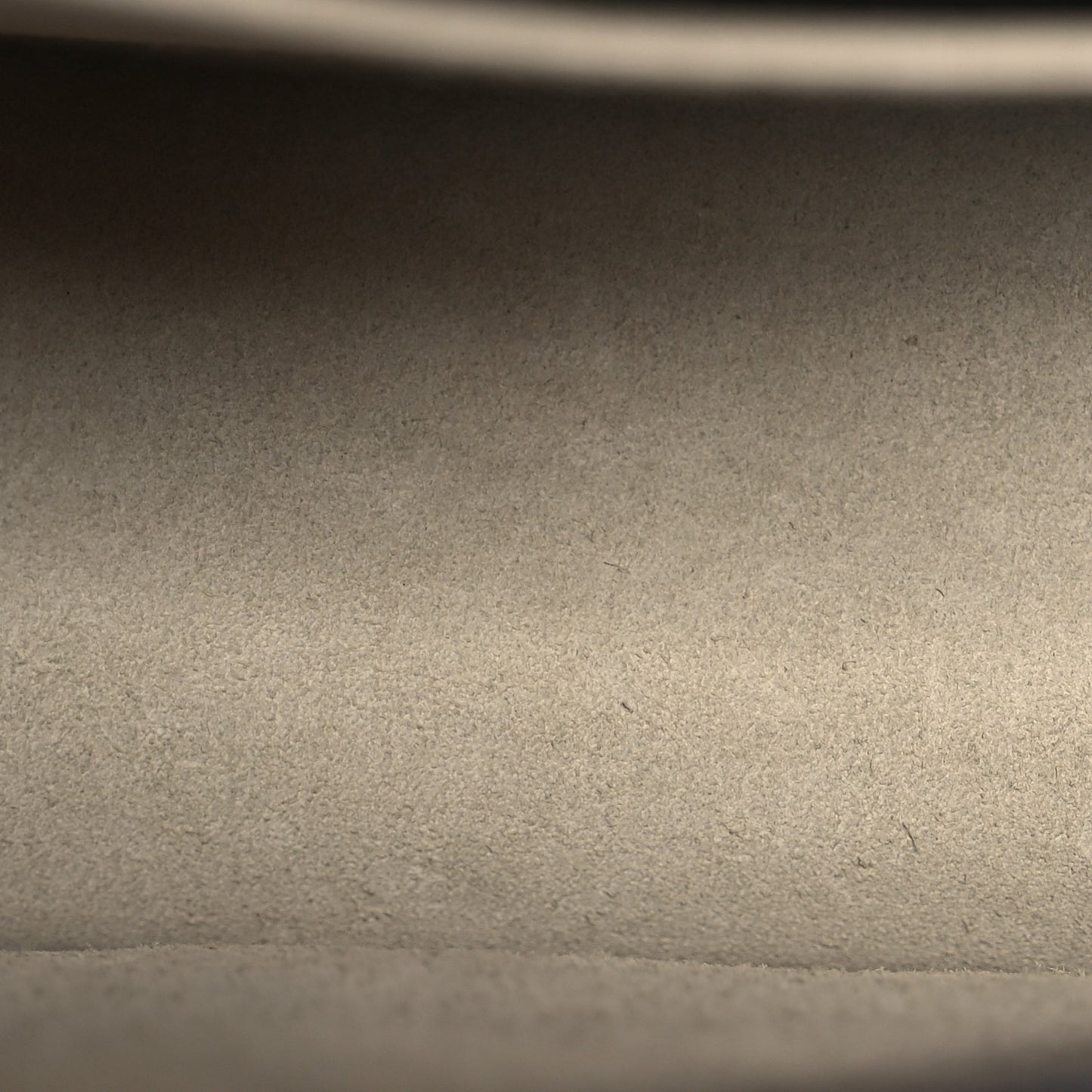 Calfskin Suede Small Nile Bracelet Bag Motty Grey