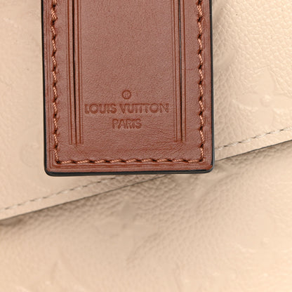Louis Vuitton Empreinte Braided Pochette Metis Creme Beige Caramel 14 of 15