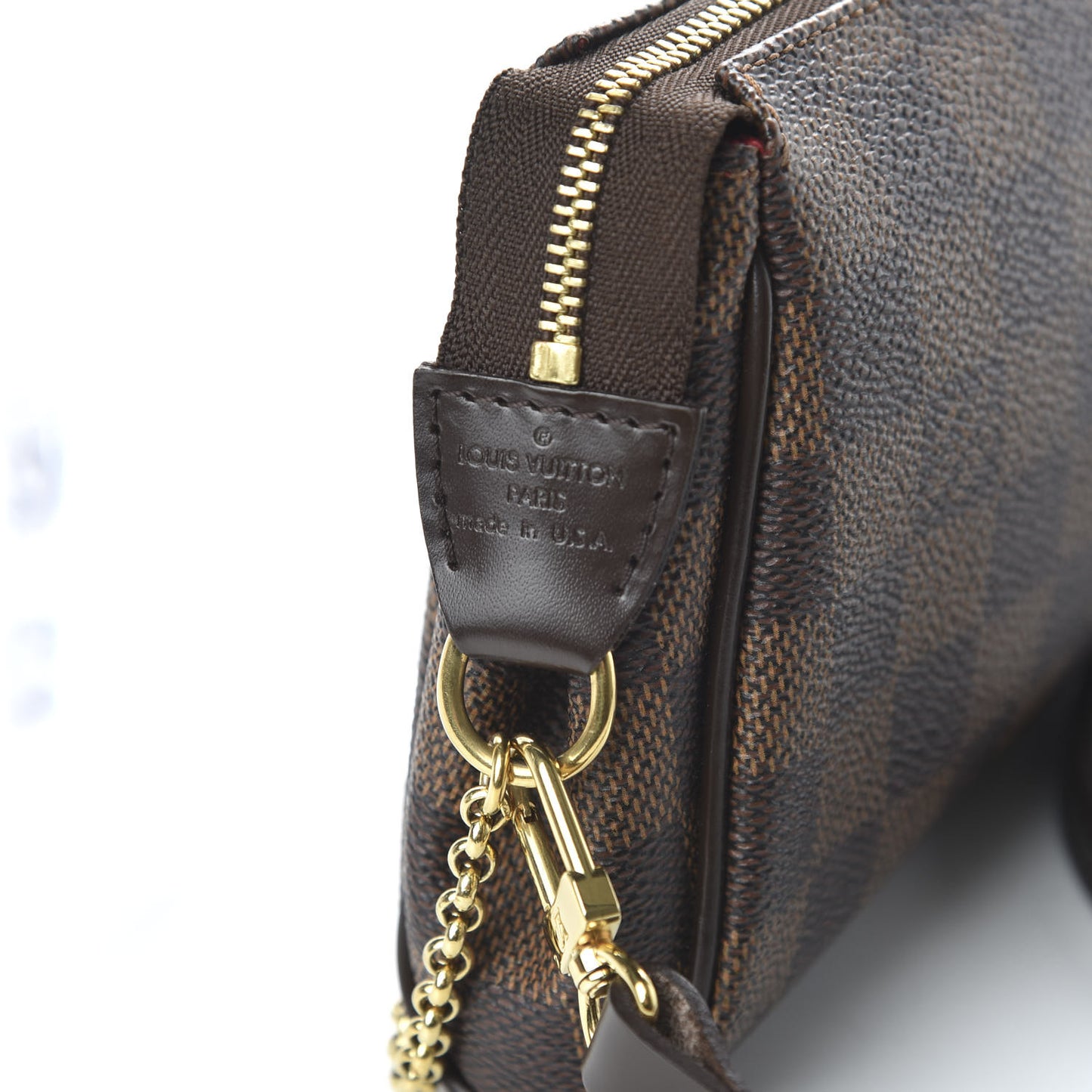 Damier Ebene Eva Clutch