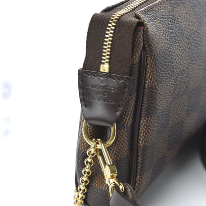 Louis Vuitton Damier Ebene Eva Clutch 10 of 11